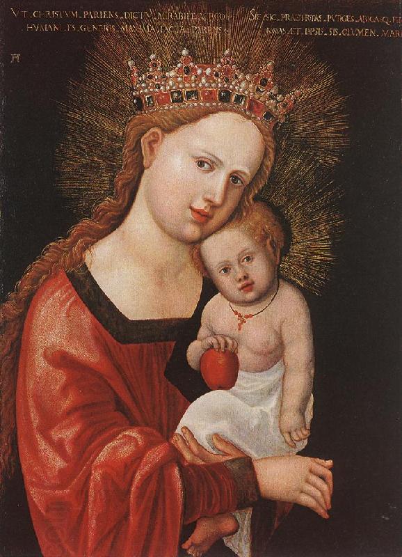 ALTDORFER, Albrecht Mary with the Child  kkk China oil painting art
